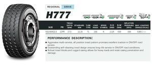 Pneus de camion de bonne qualité, pneus de machines de construction 425/65R22.5 - Product Image 2