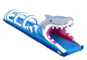 18 मीटर शार्क वाणिज्यिक उछाल घर पानी की स्लाइड इन्फ्लेटेबल शार्क पेट स्लाइड, बिक्री के लिए बिक्री के लिए - Product Image 2