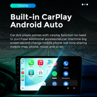 Pour autoradio universel 2 DIN Linux 9/10 pouces, CarPlay sans fil, Android Auto
