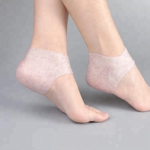 Inserts de fasciite plantaire Coussin de tasses de talon Idéal pour la douleur au talon Guérir les talons craquelés secs <span class=keywords><strong>Tendinite</strong></span> d'Achille - Product Image 6