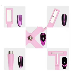 Strumento Magnetico Multifunzione 5 in 1 per Nail Art, Smalto Gel, Manicure Fai-da-Te con Potente Bastoncino Magnetico - Product Image 2