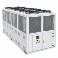 Pompe à chaleur de refroidissement à air de type vis, 300 kW, basse température, pour équipement laser