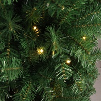 Fabrik-Großhandel 180CM Vorbeleuchteter Künstlicher Weihnachtsbaum Traditioneller Klassischer LED-Baum mit 250 Lichtern und 1178 PVC-Spitzen