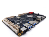 Placa Base para Señalización Digital RK3568 1TOPS 4K WiFi 6 4G 6 USB para Proyectos de Sistemas de Visualización Publicitaria Comercial