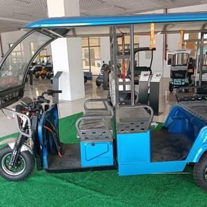 Nouveau modèle 2024 Tricycle Électrique à Carrosserie Ouverte Haute Vitesse pour 4 Passagers avec Moteur Sans Balais et Batterie au Plomb-Acide - Product Image 1