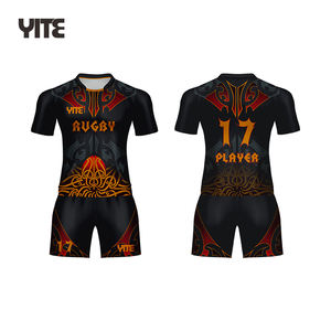 Uniformes de <span class=keywords><strong>rugby</strong></span> à sublimation de haute qualité <span class=keywords><strong>Polo</strong></span> de <span class=keywords><strong>rugby</strong></span> OEM pour hommes à manches courtes maillot <span class=keywords><strong>All</strong></span> Blacks à vendre - Product Image 1