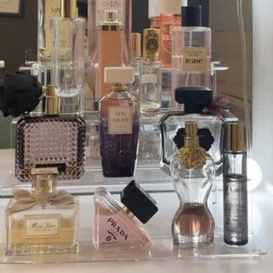 Espositore Trasparente in Acrilico Multistrato <span class=keywords><strong>per</strong></span> Profumi, Scaffale a Più Livelli <span class=keywords><strong>per</strong></span> Cosmetici e Trucchi da Bancone - Product Image 5