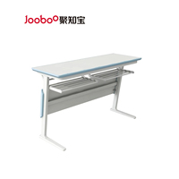 Table pour étudiant ensemble de bureau à deux places hauteur réglable en métal salle de classe mobilier scolaire turquie Table d'école ergonomique