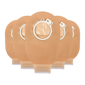 One Piece System Fornecedor profissional Duas peças Transparente Duplo Sistema Drenável Bolsa Estoma Ostomia Sacos para cuidados com o estoma - Product Image 1