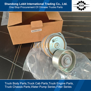 Per Sinotruk SITRAK G7 8x4 440HP con motore MC11.44-50 per autocarro con cassone ribaltabile pezzi di ricambio 092V95800-7478 puleggia ruota di tensionamento 202V95800-7476 - Product Image 2