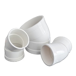 Pvc45 khuỷu tay 50 110 ống nhựa phụ kiện nước đi nước thải phụ kiện với 45 nửa uốn cong cống ống Joiner - Product Image 2