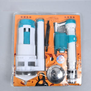 Válvula de tanque de <span class=keywords><strong>agua</strong></span> para inodoro, conjunto completo de válvula de <span class=keywords><strong>entrada</strong></span> de doble botón para inodoro, para inodoro, para el Sudeste Asiático - Product Image 1