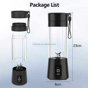 Thông minh di động không thấm nước Máy ép trái cây vắt Máy USB có thể sạc lại trộn cup điện Nhà Bếp Máy xay sinh tố bé thực phẩm - Product Image 6