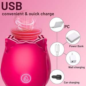 Adulto Silicone Rosa Vibrador 10-Speed Clitoriano Sucção Masturbador Saltando para Estimulador De Mama De Ovo Brinquedo Do Sexo Das Mulheres - Product Image 4