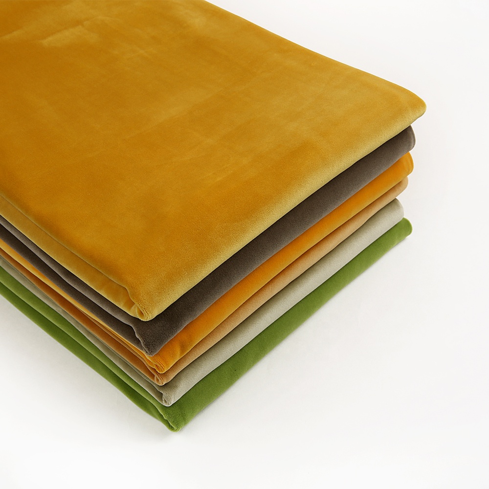 Оптовая продажа, мягкая плюшевая ткань для игрушек и подушек 280gsm 95% полиэстер 5% спандекс minky