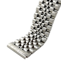 Bracelet de montre personnalisé en acier inoxydable 316L 304, chaîne à maillons amovibles, 16 17 18 20 22 24mm