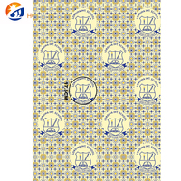 Desain Kustom Seragam Sekolah Ghana Kain Organza Polos Tenun Berlapis Cetak Batik Berat Sedang Tahan Gesekan dengan Logo