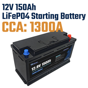 Yüksek CCA 12V 150Ah Lityum Marş Aküsü, Ağır Vasıta Kamyonlar ve Karavanlar için 1300CCA, Titreşime Dayanıklı ve Bakım Gerektirmez, UN38.<span class=keywords><strong>3</strong></span> Onaylı - Product Image 1