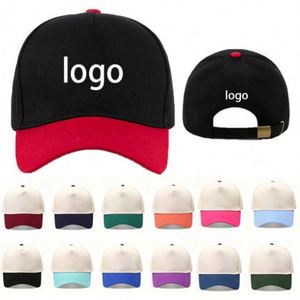Wholesale Factory Low MOQ 5-Panel Twill Cotton Business Blank Panels Custom Embroidery Logo <b>Plain</b> <b>Caps</b> for Printing - Product Image 1