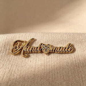 Etiquetas Metálicas Especiales para Denim, Placas de Marca con Grabado Metálico para Chaquetas de Jeans, Accesorios de Ropa Duraderos - Product Image 3