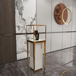 <span class=keywords><strong>Vitrine</strong></span> de <span class=keywords><strong>bijoux</strong></span> en acier inoxydable personnalisée <span class=keywords><strong>vitrine</strong></span> en verre d'<span class=keywords><strong>occasion</strong></span> - Product Image 3