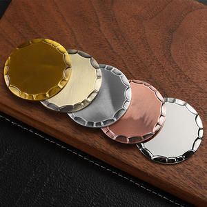 冲压金属设计您自己的铜银色高尔夫硬币球笔高尔夫球笔定制锤边 - Product Image 5