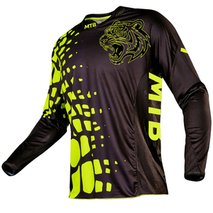 Jersey de Ciclismo <span class=keywords><strong>MTB</strong></span> de Secado Rápido, Manga Larga, Diseño Camuflado, Transpirable, para Hombre - Product Image 5