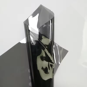 Film adhésif statique noir pour fenêtre, sans colle, 1*30m, <span class=keywords><strong>anti</strong></span>-<span class=keywords><strong>UV</strong></span>, protection de la vie privée, film teinté pour verre noir, <span class=keywords><strong>autocollant</strong></span> décoratif pour fenêtre - Product Image 3