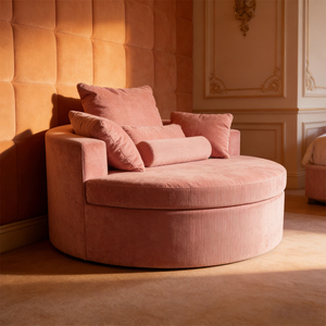 Poltrona <span class=keywords><strong>VIP</strong></span> per Home Theater, Divano per Soggiorno in Tessuto, Poltrona Singola per Appartamento - Product Image 1