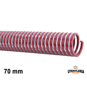 Tubo de comida de PVC en espiral VIGNAPOMP/R para vino 70mm (30mt) - Product Image 1