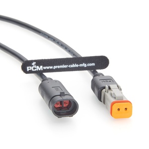 Kabel Adaptor 2 Arah Deutsch DT06-2S ke TE AMP Superseal 282104-1 16AWG Tahan Air untuk Sensor Sistem Perkabelan Perbaikan Otomotif - Product Image 2