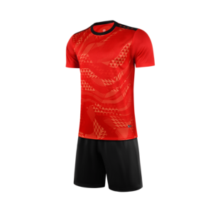 Maillot de football de haute qualité personnalisé, respirant, unisexe, à manches courtes, en polyester 100% - Product Image 5