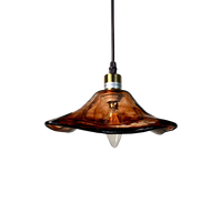 Support de lampe E26 / Suspension en verre réglable en hauteur, homologuée CUL, petite et longue, pour salle à manger/salon, finition noire