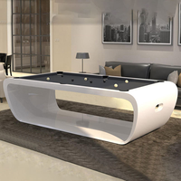 Vente directe pas cher luxe moderne Style américain 9 boules tables de billard 8ft 9ft intérieur extérieur famille ardoise billard table de billard