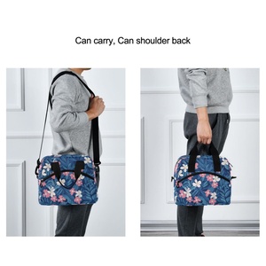 Sac isotherme à fleurs hawaïennes personnalisé 15L en nylon, tendance pour femme, faible MOQ, design personnalisé, adulte - Product Image 6