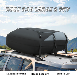 Original Car <b>Top</b> Luggage <b>PVC</b> 300L-400L Heat-sealed Waterproof Roof Bag Travel Storage Free Shipping - Product Image 1