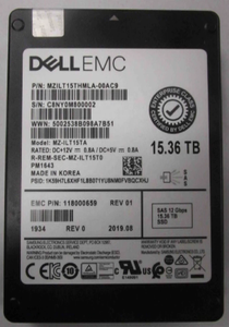 D4F-2SFXL2-15360 005053162 SAS 12Gbps 15.36TB <b>SSD</b> 118000659 005053163 MZILT15THMLA-00AC9 for Unity 005053162 Unity SAS 12Gbps 15 - Product Image 3