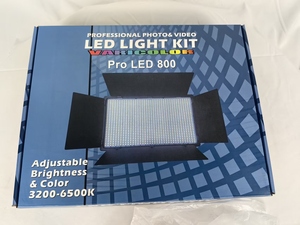 Chuyên nghiệp xách tay RGB LED 800 ánh sáng Kit ảnh video trang điểm điền vào ánh sáng dây điều khiển điện thoại có thể điều chỉnh nhựa Kit hộp - Product Image 4