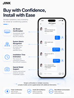 Contrôleur Wi-Fi AC JINK VRF vers Matter, Hub de produits et appareils pour maison intelligente, Compatible Apple HomeKit