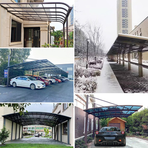 Villa esterna pensilina struttura in alluminio per bici <span class=keywords><strong>moto</strong></span> auto capannone parcheggio - Product Image 2