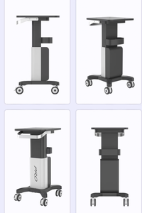 Newest Cheaper Price Metal Moving <b>Stand</b> Rolling Trolley Cart for Beauty Equipment Hotel & Bathroom Use - Product Image 2