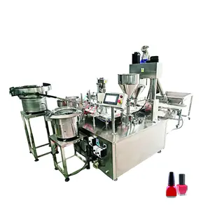Máquina de llenado de botellas de esmalte de uñas de gel vacío 7ml 15ml máquina embotelladora de botellas de esmalte de uñas