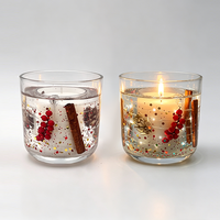 Großhandel Neue Trendige Sojawachs Handgemachte Aromatherapie-Kerze LED-Licht Umweltfreundlich Ungiftig Modern für Feiertage und Geburtstage