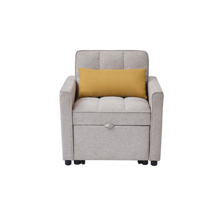 Hot Selling Fabric <strong>Single</strong> Seat <strong>Pull</strong> <strong>Out</strong> <strong>Sofa</strong> <strong>Bed</strong> - Product Image 1