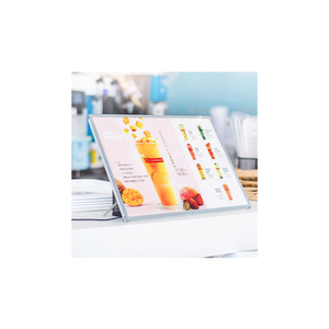 Thanh bia dấu hiệu thức ăn nhanh quán cà phê Bảng Menu hiển thị chiếu sáng LED menu Backlit quảng cáo đặt hàng thực phẩm quảng cáo hộp Đèn - Product Image 3