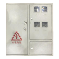 Boîtier de distribution d'électricité triphasé industriel et intérieur/extérieur personnalisé, étanche IP66, 380V/400V, certifié, avec serrure