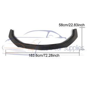 สปอยเลอร์ขอบหน้าคาร์บอนไฟเบอร์สำหรับมัสแตง S650 2.0T 2.3T Base Model 2024 - Product Image 4