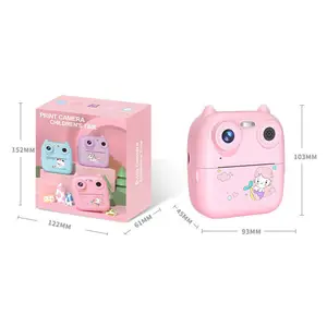 Lovely Gift Toy 2.4-inch screen 1080P Hd Photo Video Mini Cheap Toy Cartoon Digital Action Kids Instant Camera LL