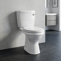 Articles sanitaires de marque Indian Vistaar Piège à toilettes en deux pièces, type de pulvérisation en céramique petites toilettes pour raccord de salle de bain pour enfants