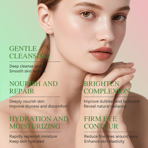 KORMESIC - Set de Cuidado Facial Reparador y Aclarante con Niacinamida y Sandía, Incluye Limpiador Facial, Esencia, Tónico y Crema Facial - Product Image 3